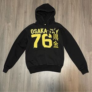 Bluenotes black oversized hoodie